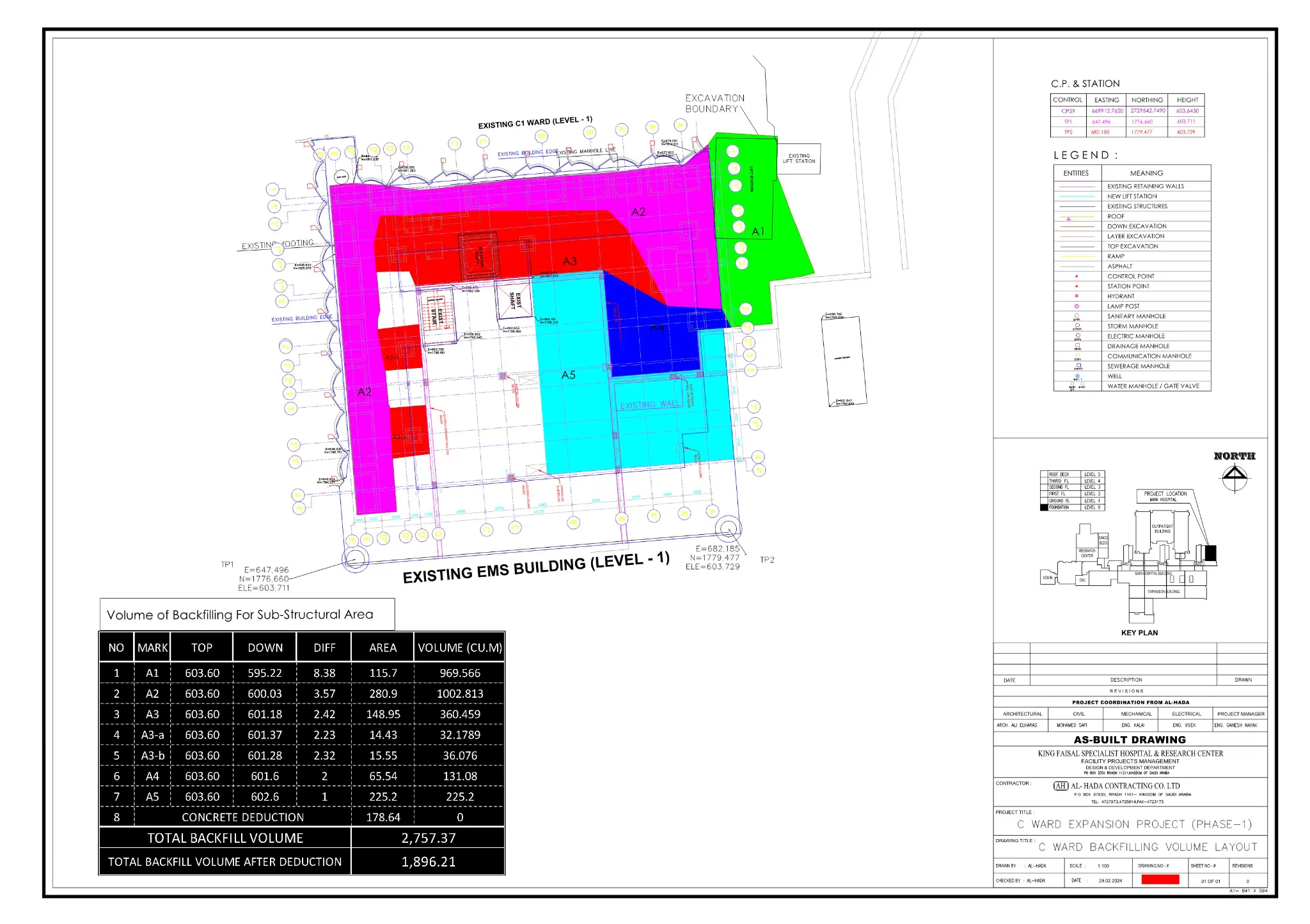 As-Built Civil Drawing